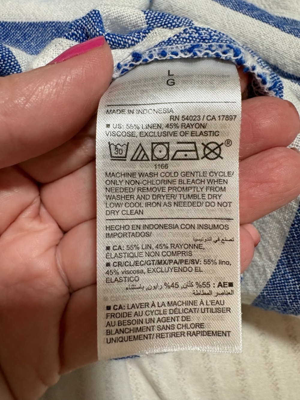 Old Navy stripped sundress Size L - Picture 8 of 13